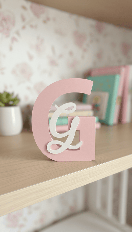 Lettera "G" con iniziale